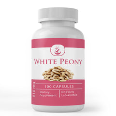 Pure Original Ingredients White Peony capsules bottle