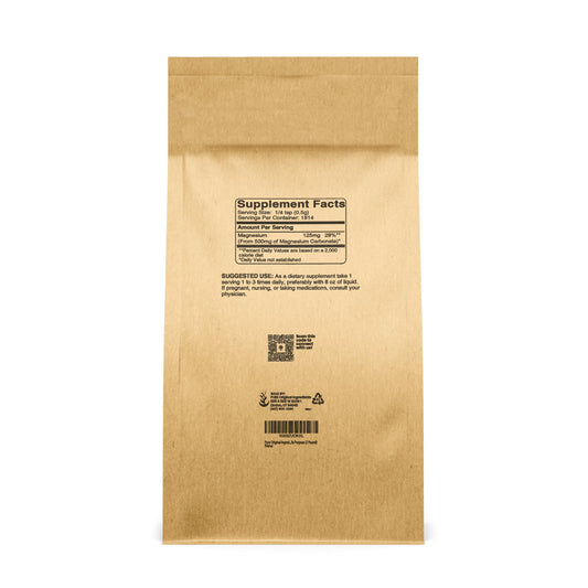Back of the packaging showing product details