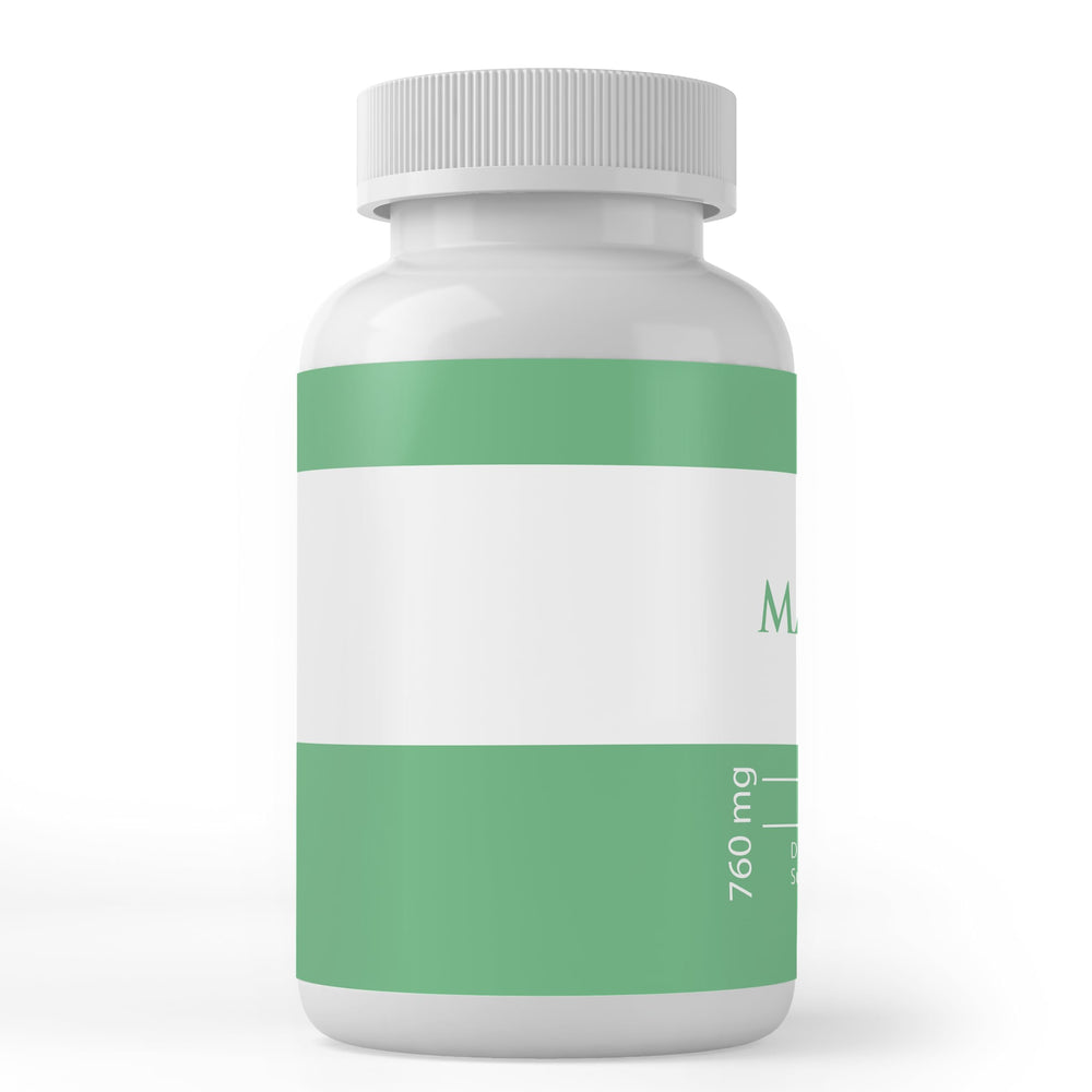 100-count magnesium oxide supplement bottle
