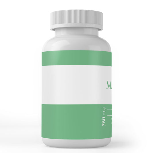 100-count magnesium oxide supplement bottle