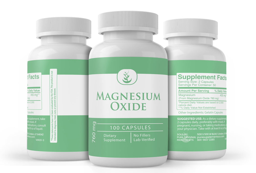 Packaging emphasizing no fillers or additives