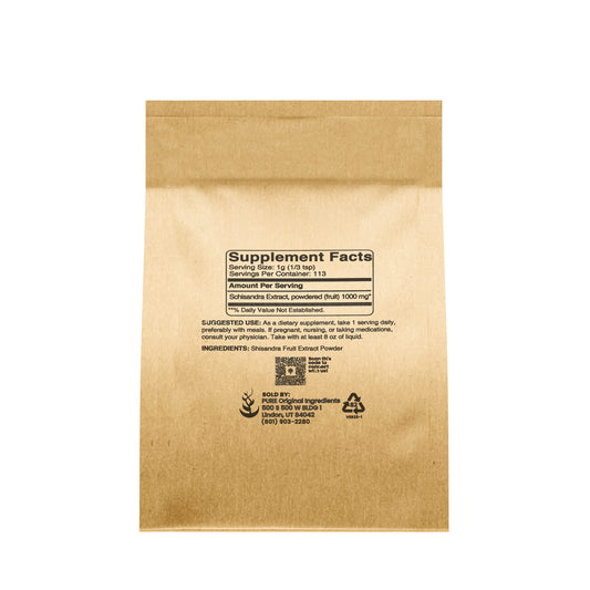 Packaging for Pure Original Schisandra extract powder