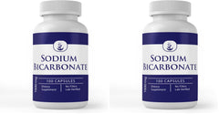 Pure Original Sodium Bicarbonate 100 capsules bottle with pack of 2