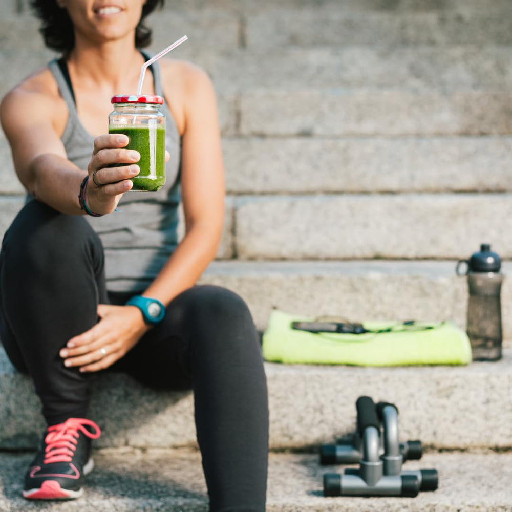 Sodium Bicarbonate capsules arranged on white background