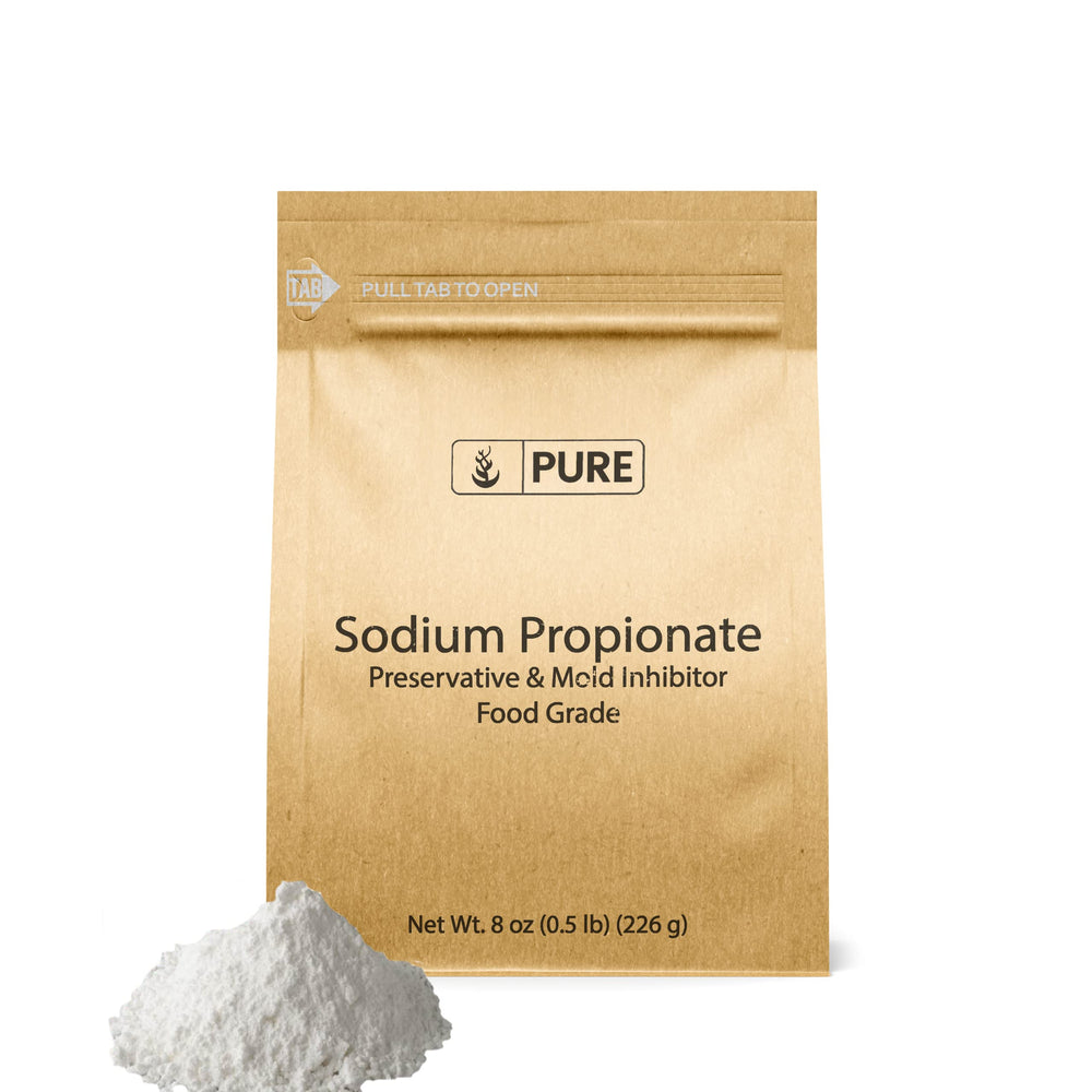 8 oz Sodium Propionate container from Pure Original Ingredients