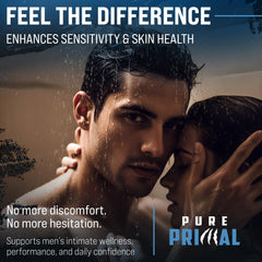 Pure Primal soothing-skin-cream-post-shave suggests calm skin after shaving.