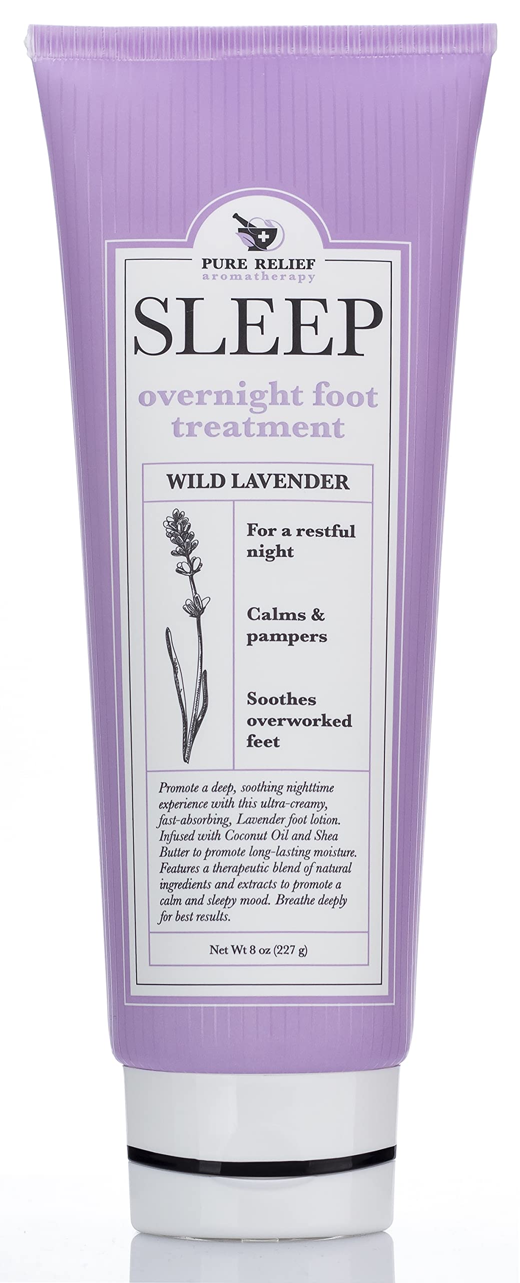 Pure Relief Lotion Pieds Relaxante – bouteille montrant hydratation apaisante des pieds