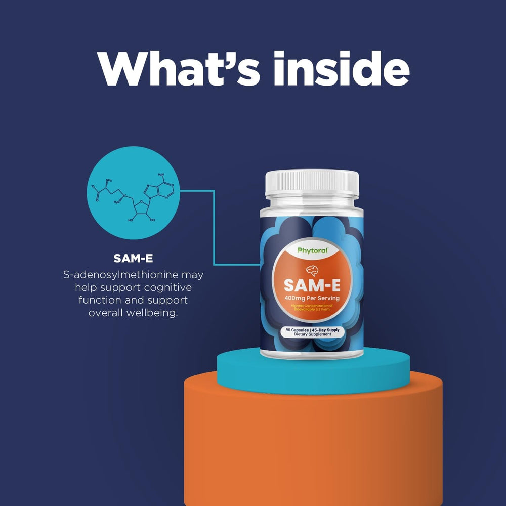 Pure SAM E 400mg joint health support capsules