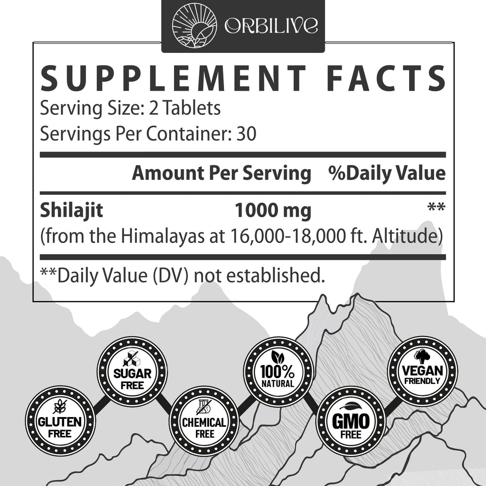 Pure Shilajit from the Himalayas with fulvic acid and 85+ minerals