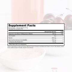 Front packaging of Pure Therapro Rx Just Relax Cherry