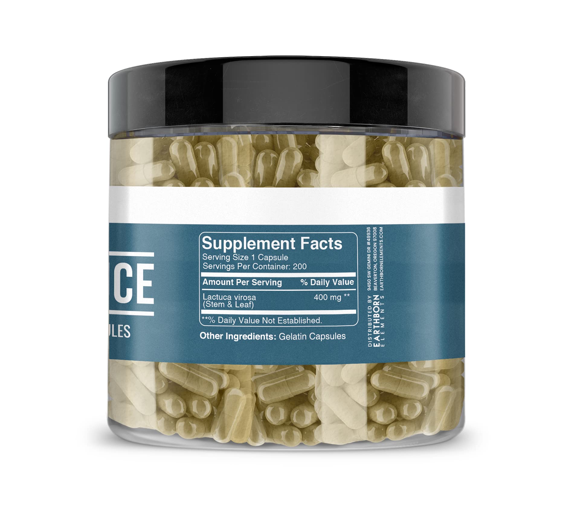 Pure undiluted capsules with no fillers or additives