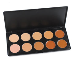 Pure Vie palette in-use under eye area for brightening and even skin tone