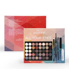 Pure Vie all-in-one eyeshadow palette with vibrant shades for versatile looks