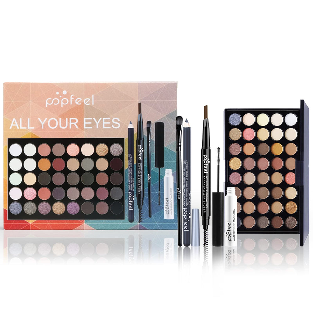 Pure Vie all-in-one makeup kit case open for travel-ready organization