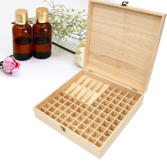 Open box showing 85 oil bottle slots