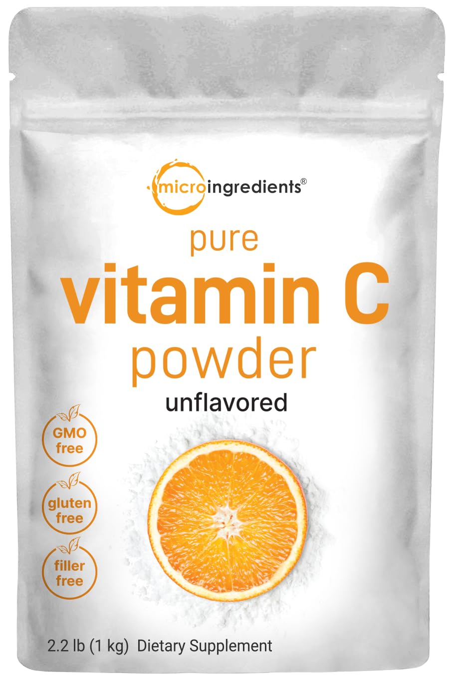 Pure Vitamin C crystal powder 1kg bottle