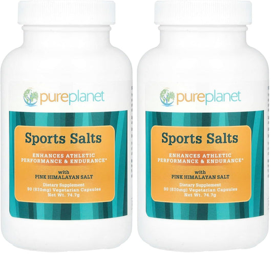 Pure Planet Sports Salts 90 Vegetarian Capsules Pack of 2 product image