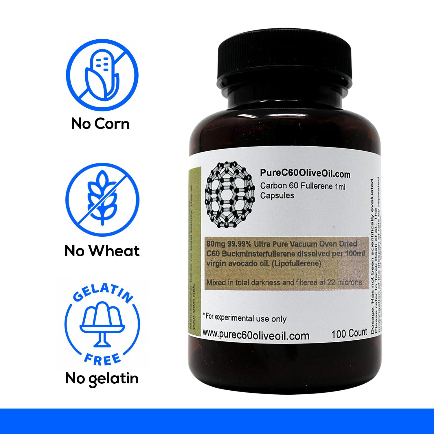 Lifestyle image featuring PureC60 Avocado Oil Capsules