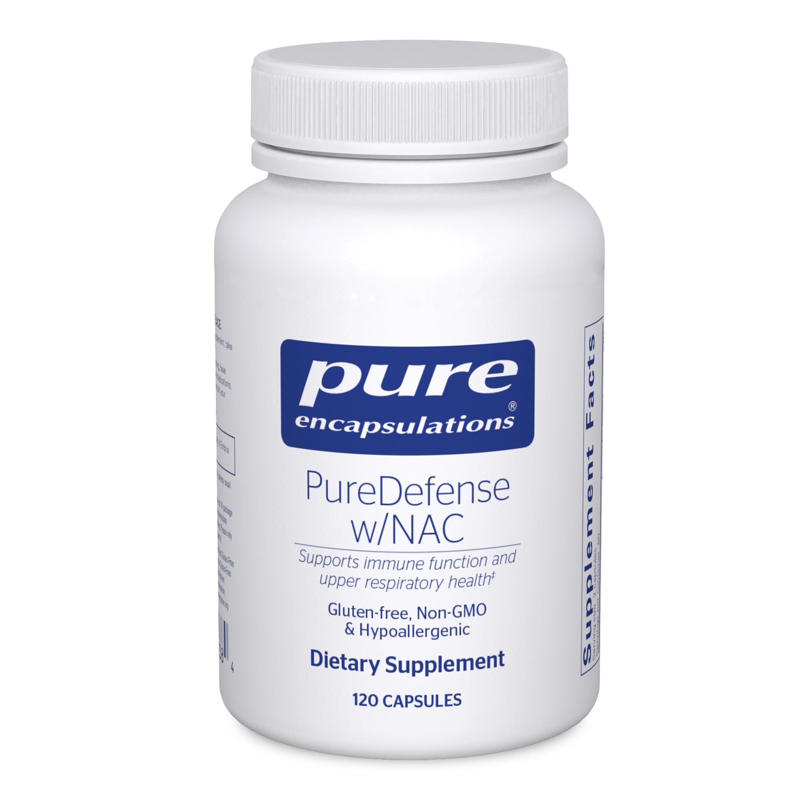 PureDefense with NAC bottle front view