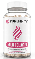 Front view of PUREFINITY Collagen Peptides for Women bottle