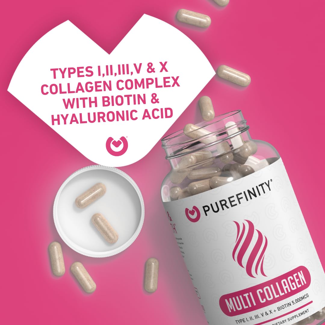 PUREFINITY Collagen Peptides for Women 1 month supply packaging