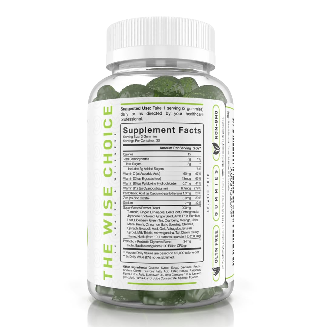 PUREFINITY lifetime guarantee badge with product packaging