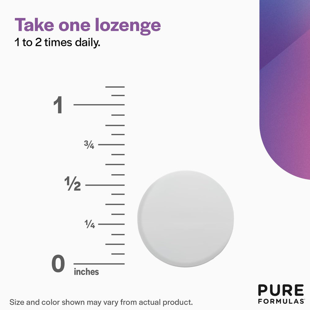 Ingredient details for PureFormulas Methyl B-12 1000 mg 100 Lozenges