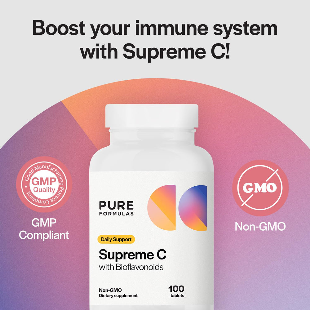 PureFormulas scattered tablets showing quantity and uniform coating for daily dosing