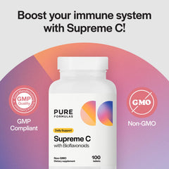 PureFormulas scattered tablets showing quantity and uniform coating for daily dosing