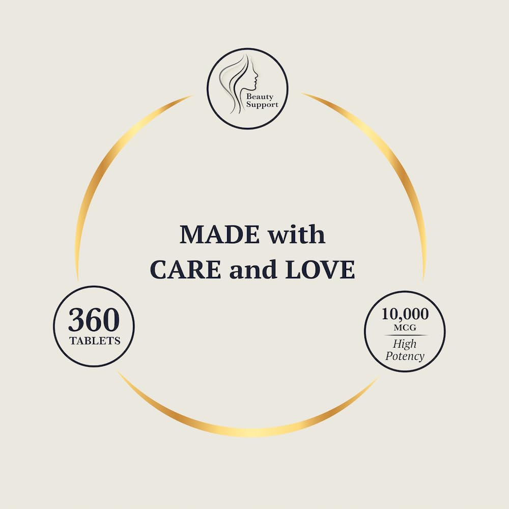 Concept image showing benefits for hair, skin and nails