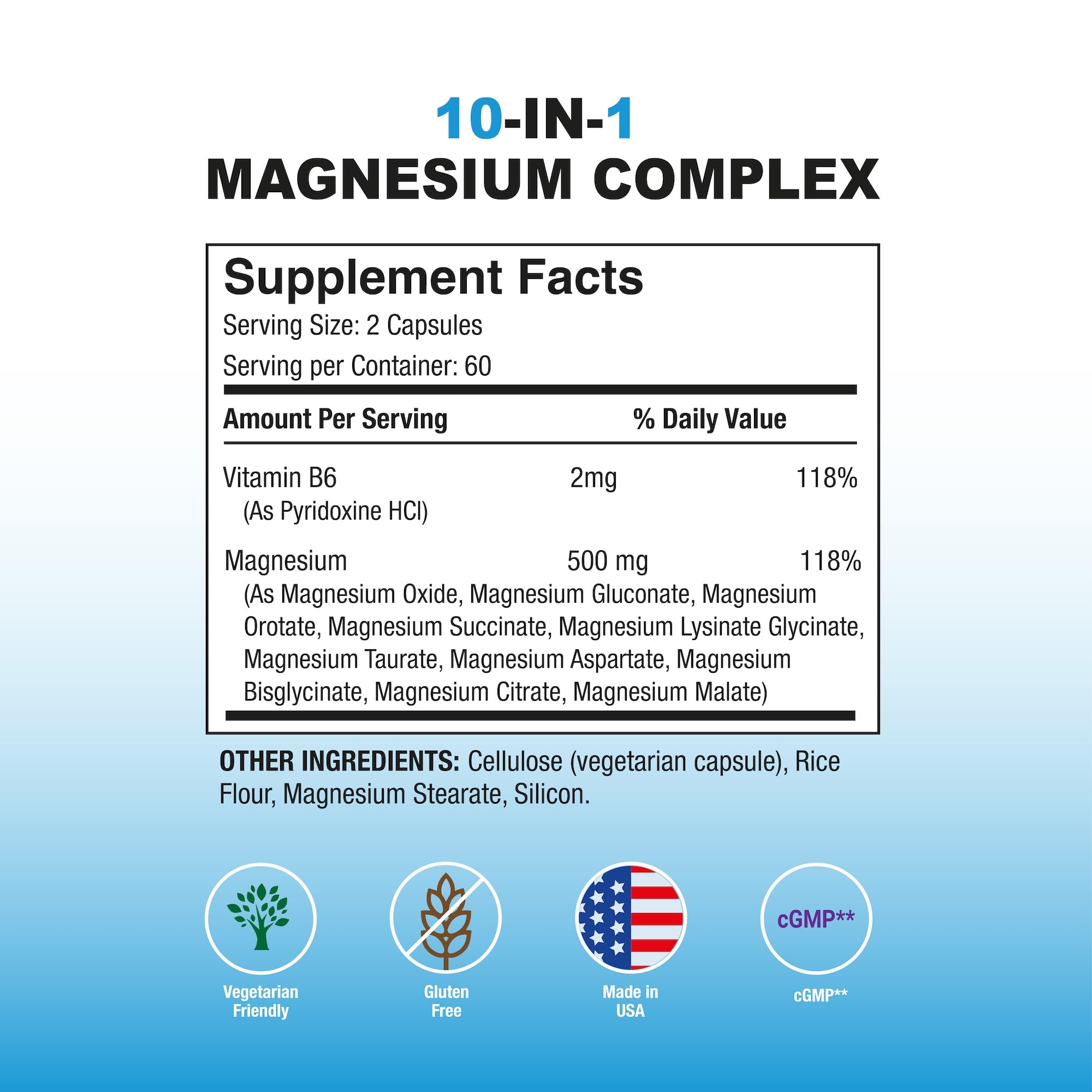 Close-up of bottle cap and front label