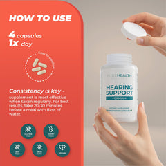 Illustration of magnesium and folic acid as key ingredients