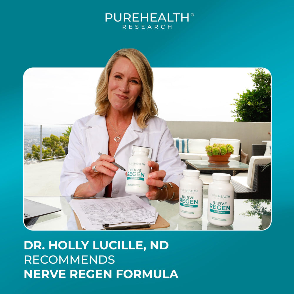 Alpha Lipoic Acid detail on PureHealth Research Nerve Regen label.