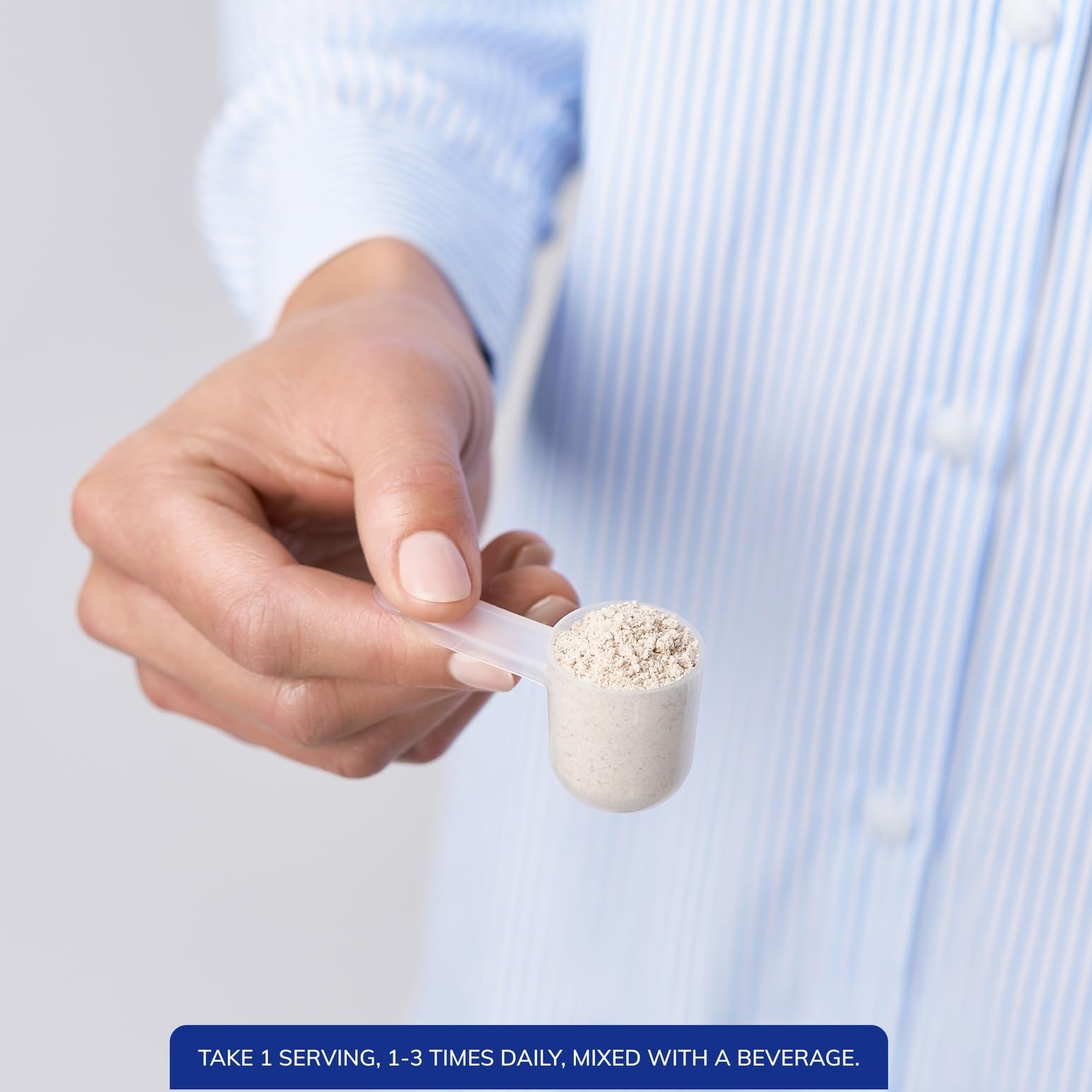 Nutrition facts panel for PureLean Fiber