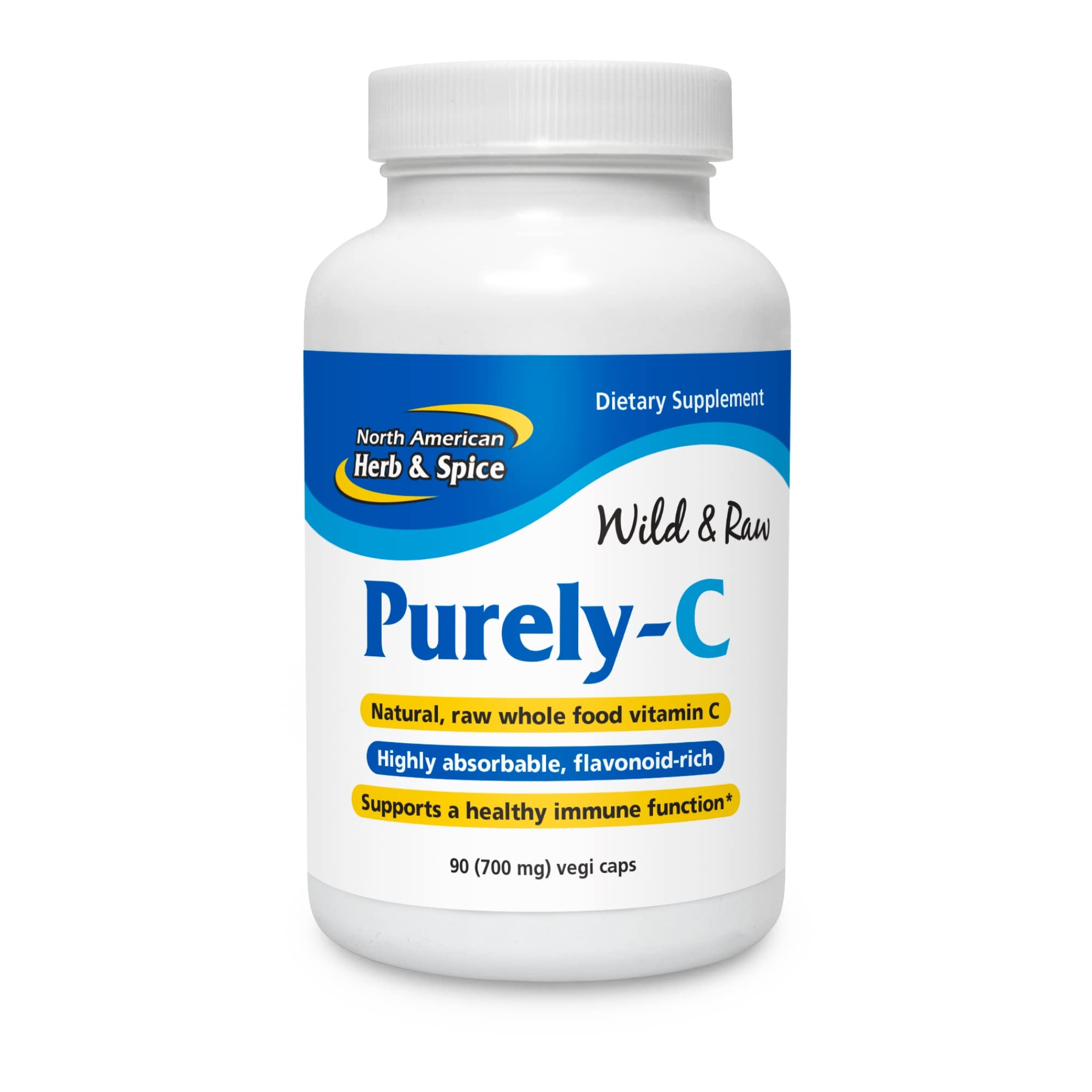 Purely-C 90 capsules, pack of 2, emphasizing immune function
