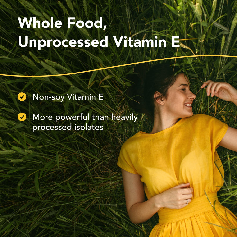 Close-up of unprocessed vitamin E derived from whole-food sunflower oil