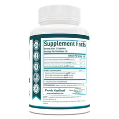 Close-up of Purely Optimal Keto BHB Capsules