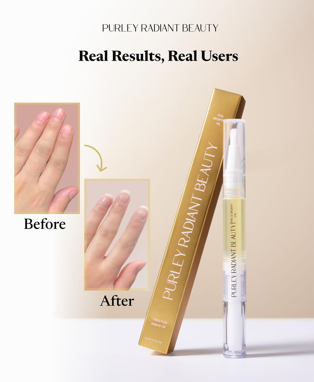 Purely Radiant Nail Growth Oil twist-pen highlights precise, mess-free application