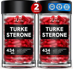 PureNutra Turkesterone for Men hero image showing product packaging