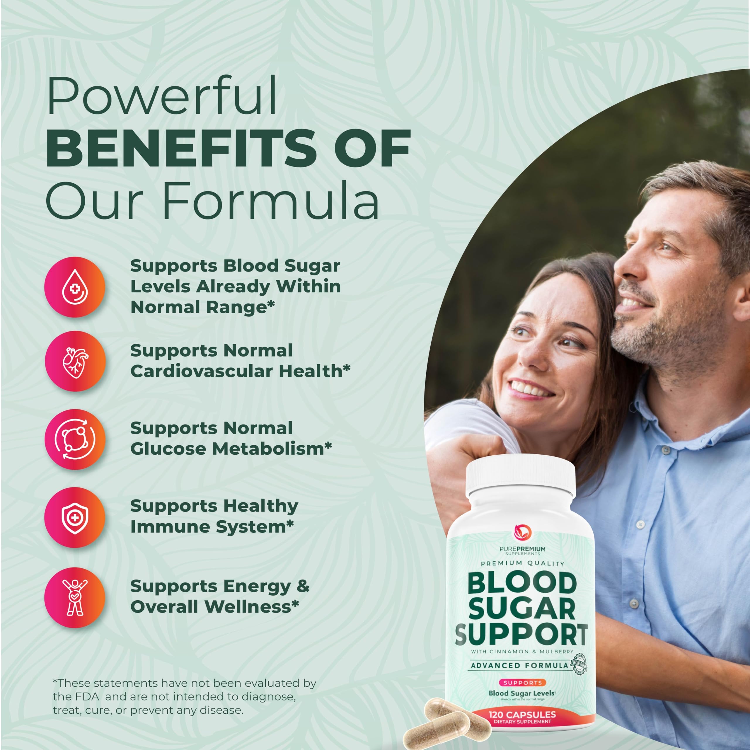 PurePremium capsules inside bottle for convenient daily use.