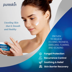 PureSkin-steroid-free-care-label emphasizes a paraben- and sulfate-free formulation.