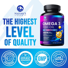 Purified fish oil softgels for easy swallowing