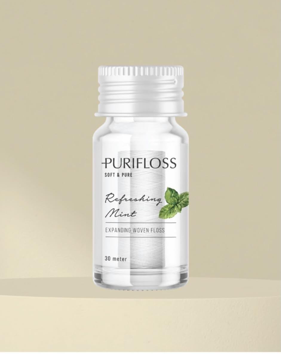 Label on bottle showing 33 yards length