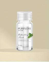 Label on bottle showing 33 yards length