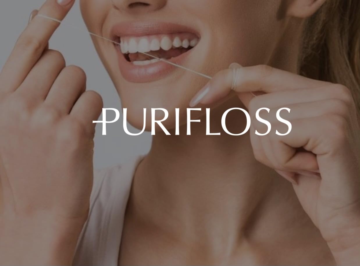 Purifloss brand logo on packaging