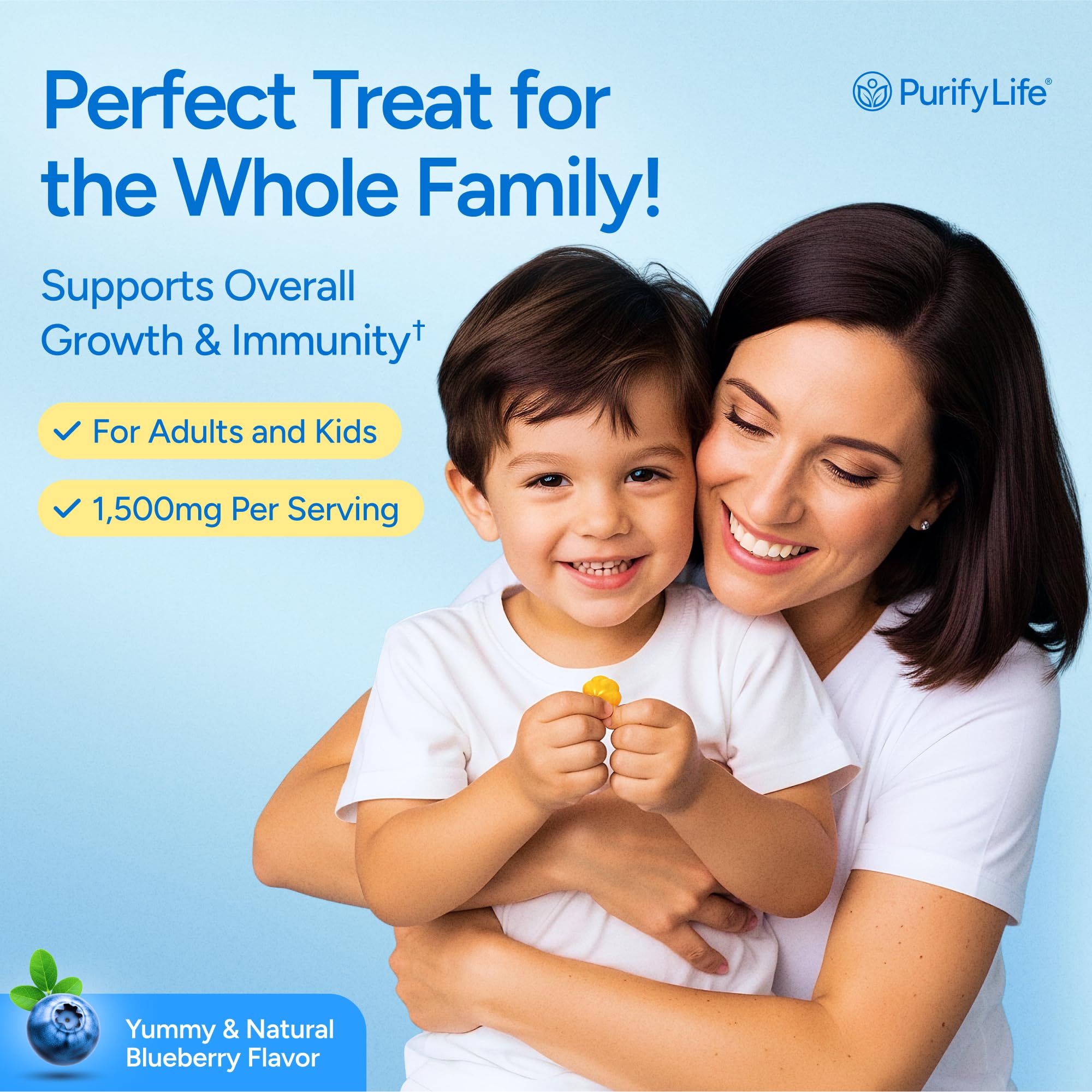 Label showing 35% IgG potency per serving