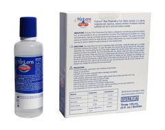 Purilens Plus saline solution used as lens insertion solution