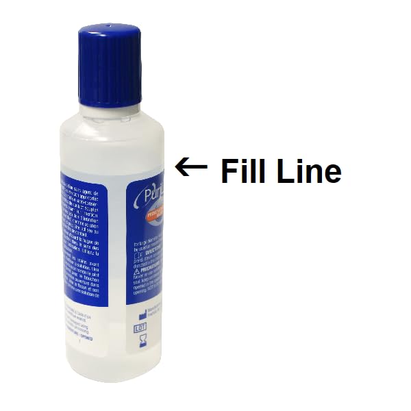 Made in USA Purilens Plus saline packaging and branding
