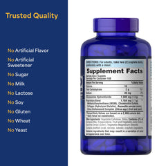 Puritan's Pride citrus bioflavonoids blend emphasizes antioxidant-enhanced formula.