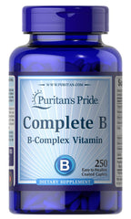 Puritan's Pride Complete B (Vitamin B Complex) bottle